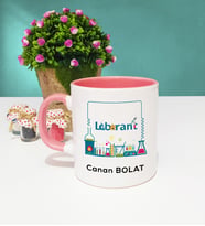 Laborant Kupa Bardak Pembe