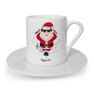 BK Gift Kişiye Özel Noel Baba Türk Kahvesi Fincanı  1