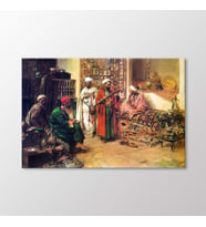 Arty Tablo İçerdeki Araplar Tablo (Karışık)