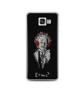 Einstein Tasarım Süper Şeffaf Silikon Telefon Kılıfı Samsung A3 (2016)