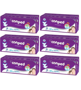 Canped Hasta Bezi Çoçuklar İçin Bel Bantlı Tekstil Yüzeyli 180 Adet Xs (6Pk*30)