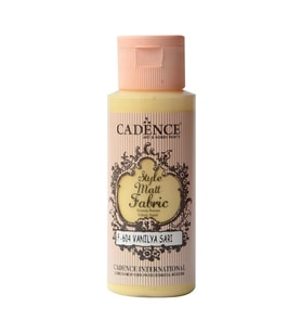 604 Vanilya Sarı Mat Kumaş Boyası 59ML(cc)