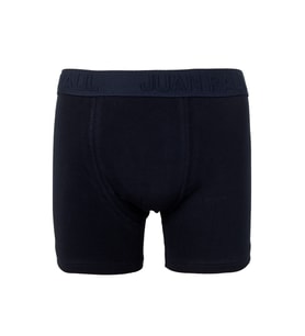 Erkek Lacivert Beli Şerit Lastikli Penye Boxer