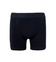 Erkek Lacivert Beli Şerit Lastikli Penye Boxer