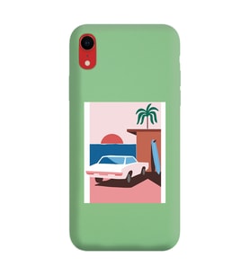 Yeşil Lansman Telefon Kılıfı Iphone XR