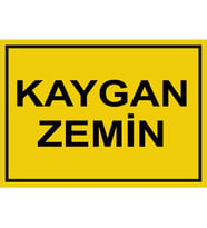 MIGNATIS - Kaygan Zemin Levhası - Sac Malzeme 25x35cm