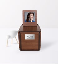 BK Gift Kişiye Özel 12 Fotoğraflı Ahşap Çerçeve