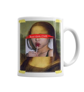 Bad Girls Club  Monalisa Kupa Bardak Porselen