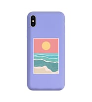 Mor Lansman Kılıf iPhone X