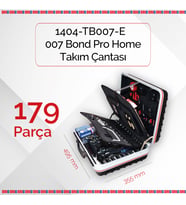 Brio Takım Çantası 007 Bond Pro Home 179 Parça