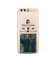 No.1 Mp3 Tasarımlı Süper Şeffaf Silikon Telefon Kılıfı Huawei P10    