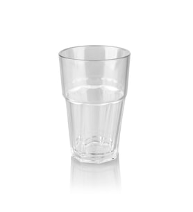 Plastport Kırılmaz Prizma Bardak 250 ml - 6 Adet (Sedef)