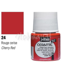 Pebeo Seramik Boyası 24 Cherry red 45ml