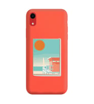 Turuncu Lansman Telefon Kılıfı Iphone XR