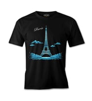 Parisian Siyah Erkek Tshirt