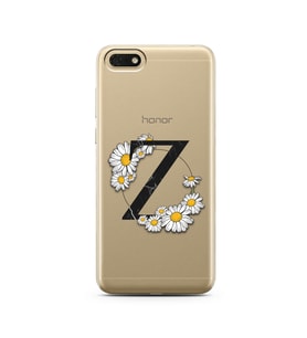 Papatya Harf Tasarım Süper Şeffaf Silikon Telefon Kılıfı Huawei Honor 7s-Y5 (201