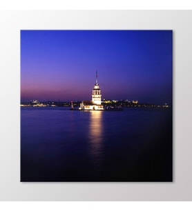 Arty Tablo Kız Kulesi Tablo (Karışık)