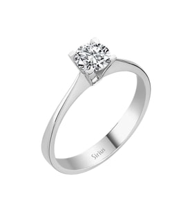 Sirius G Renk 0,50 Karat Pırlanta Tektaş Yüzük 0704R0143