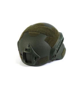 Airsoft Paintball Koruyucu Kask Miğfer Yeşil