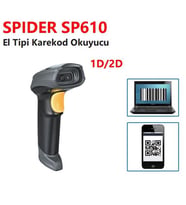SPIDER SP610 2D USB El Tipi Karekod Barkod Okuyucu
