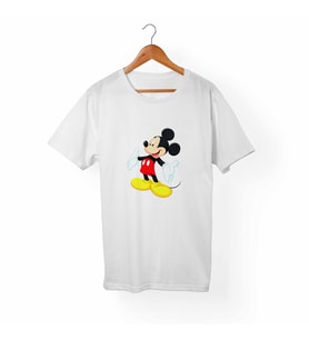 Mickey Mouse Çocuk Beyaz Tişört