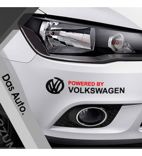 Vw Volkswagen Sticker Araba Yapıştırma Stickerı