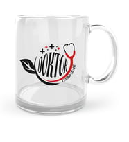 BK Gift Kişiye Özel Mesleki Doktor Cam Kupa Bardak  10