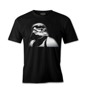 Star Wars - Stormtrooper 2 Siyah Erkek Tshirt