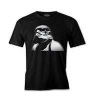 Star Wars - Stormtrooper 2 Siyah Erkek Tshirt