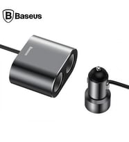 Baseus 80W Araç Şarj Çakmaklık Çoğaltıcı, Usb Araç Hızlı Şarj Cihazı Araç Şarj Ç