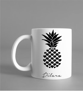 Ananas Kupası Kişiye Özel