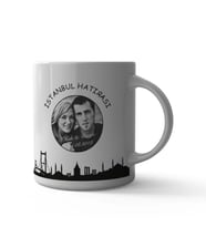 İstanbul Hatırası Sevgili Kupa Bardak (Çok Renkli)