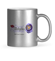 BK Gift Kişiye Özel Sosyal Bilgiler Öğretmeni Gümüş Yaldızlı Kupa Bardak  2