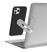 BİPOWER STD-05 LAPTOP İÇİN METAL TELEFON TUTUCU (Gümüş)
