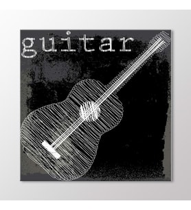 Arty Tablo Guitar Tablo (Karışık)