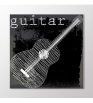 Arty Tablo Guitar Tablo (Karışık)