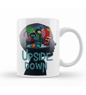 Stranger Things Upside Down Kupa Bardak Porselen