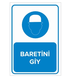 MIGNATIS - Baretini Giy Levhası - Sac Malzeme 35x50cm