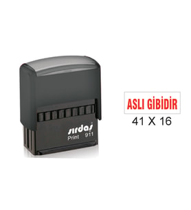 ASLI GİBİDİR KAŞESİ - SIRDAŞ 911