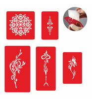 Henna Kına Dövmesi Şablon Seti Tattoo SPREYSİZ