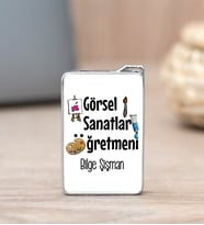 Görsel Sanatlar Öğretmeni İsme Özel Çakmak