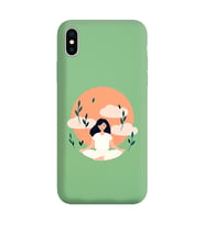 Yeşil Lansman Telefon Kılıfı Iphone XS