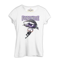 Fortnite - A l'air Beyaz Kadın Tshirt