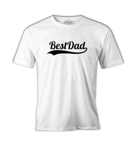 Best Dad Beyaz Erkek Tshirt