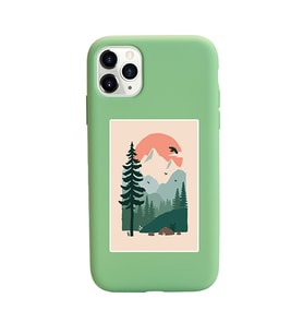 Yeşil Lansman Telefon Kılıfı Iphone 11 Pro
