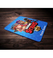 Kişiye Özel Brawl Stars Tasarımlı Jessie and Shelly Temalı Mouse Pad