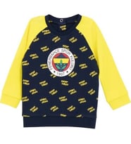 Fenerbahçe Lisanslı Erkek Çocuk Sweatshirt Lacivert
