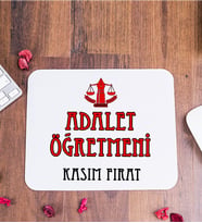 Adalet Öğretmeni Mouse Pad