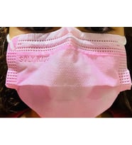 SOLY KİDS PEMBE 3 KATLI TELLİ FULL ULTRASONİK CERRAHİ ÇOCUK MASKE 50 ADET