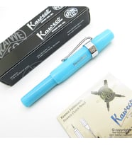 Kaweco 10001877 Frosted Sport Mavi Dolma Kalem Turkuaz  İsme Özel Kalem